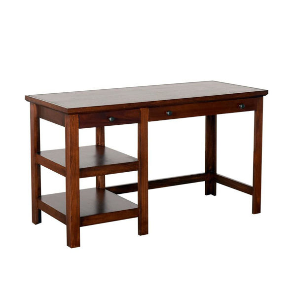 Cherry 54" Writing Desk American Home Furniture and Mattress