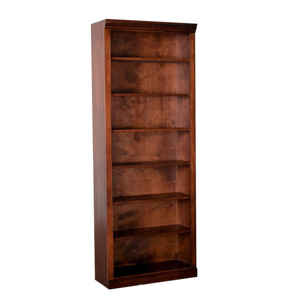 Cherry 84" Bookcase American Home Furniture Store and Mattress Center