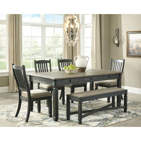 Roma 6 Piece Dining Set American Home Furniture Store And Mattress Center Albuquerque Santa Fe Farmington Nm