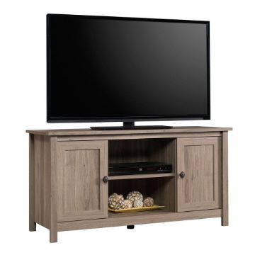 County Line Panel TV Stand - Salt Oak - TV Not Included