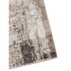 Charcoal and Off-White Machine Tufted Polypropylene Rug 3