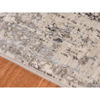 Charcoal and Off-White Machine Tufted Polypropylene Rug 5