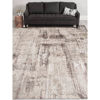 Charcoal and Off-White Machine Tufted Polypropylene Rug 6