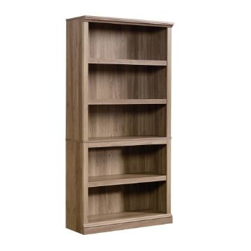 5-Shelf Bookcase - Salt Oak