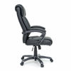 Executive Chair Leather - Black - Side View