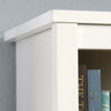 Cottage Road Library With Doors - Soft White - Accessories Not Included - Top Corner