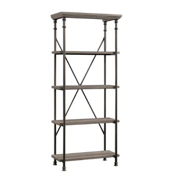 Canal Street 5-Shelf Bookcase - Northern Oak