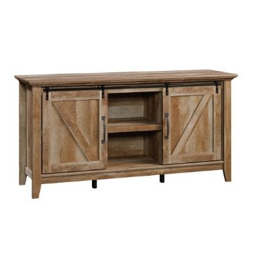 Dakota Pass Barn Door Credenza - Craftsman Oak