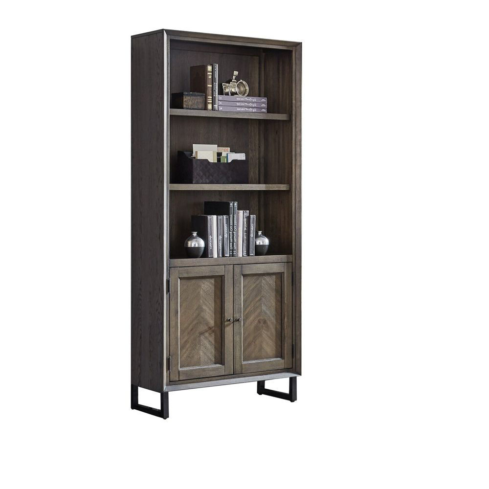Soho Door Bookcase Fossil American Home Furniture and Mattress
