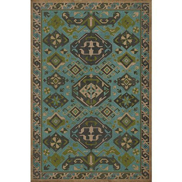 Stone Blue - Vinyl Floorcloth