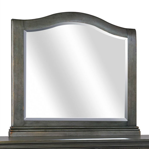 Austin Mirror Peppercorn American Home Furniture Store and Mattress
