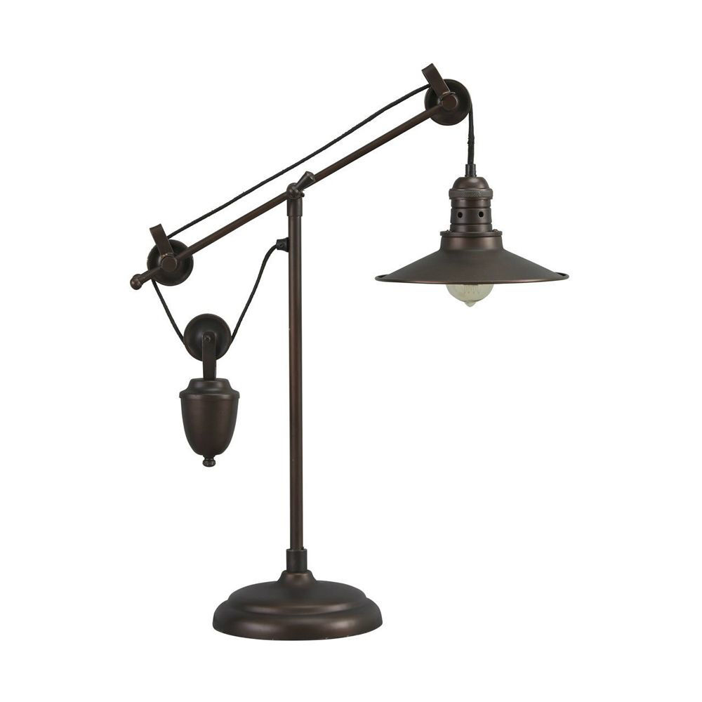 bronze desk lamp