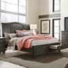 Austin Sleigh Storage Bed - Peppercorn - Room