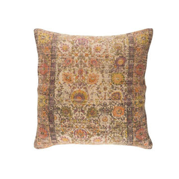 Shadi Woven Pillow - Khaki