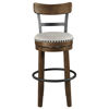 Valebeck 30" Stool - Brown - Front