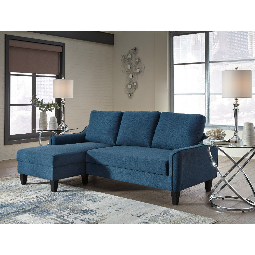 Valley Chaise Sleeper Sofa - Blue | American Home Furniture Store and