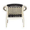Fiona Woven Accent Chair - Back