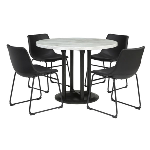 Carrara 5 Piece Dining Set