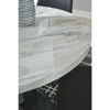 Carrara Dining Table Detail