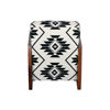Mansfield Wood Accent Chair - Onyx - Rear