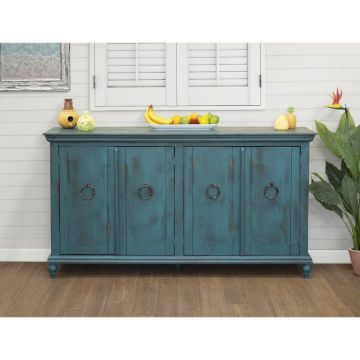Versailles 4-Door Console - Green