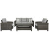Tacoma 4-Piece Outdoor Seating Set - Front