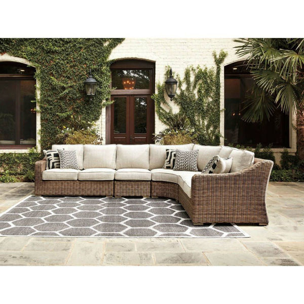 Milan Outdoor Sectional American Home Furniture And Mattress