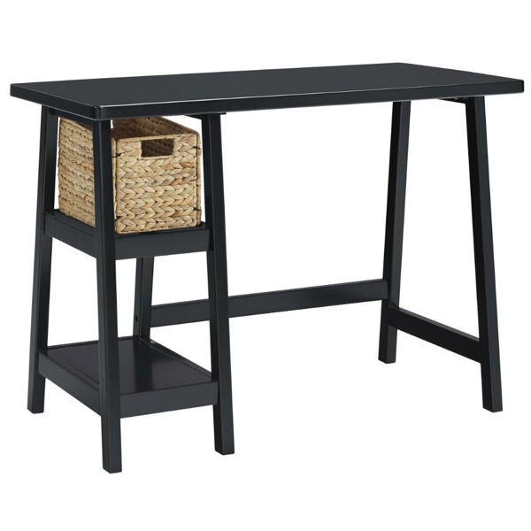 Miriana Small Office Desk Black American Home Furniture And