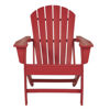 Adirondack Chair - Red - Front