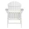 Adirondack Chair - White - Rear