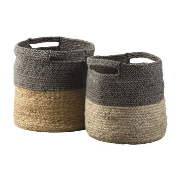 Parrish Baskets - Black - Set of 2