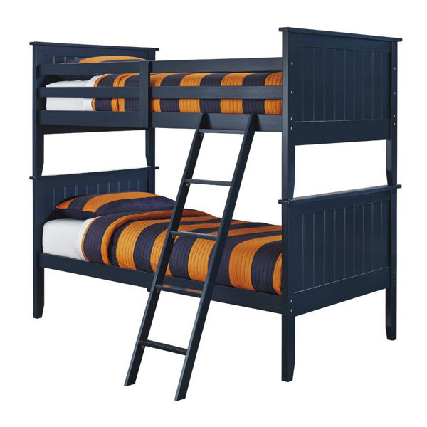 Sydney Bunk Bed Twin American Home Furniture Store and Mattress