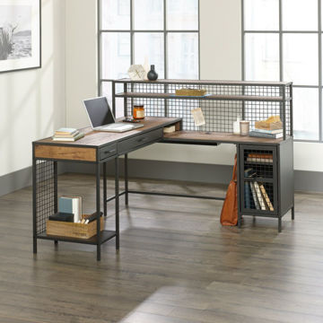 Boulevard Cafe L-Shaped Desk