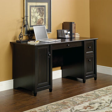 Edge Water Computer Desk - Black