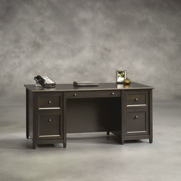 Edge Water Executive Desk - Black
