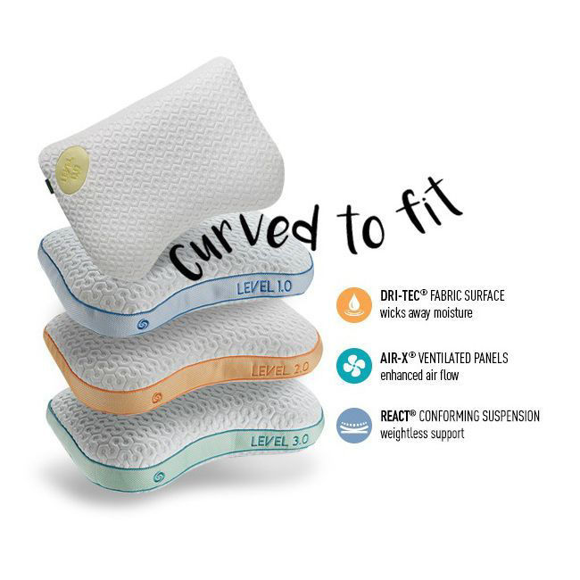 Level 3.0 Pillow by Bedgear American Home Furniture Store and