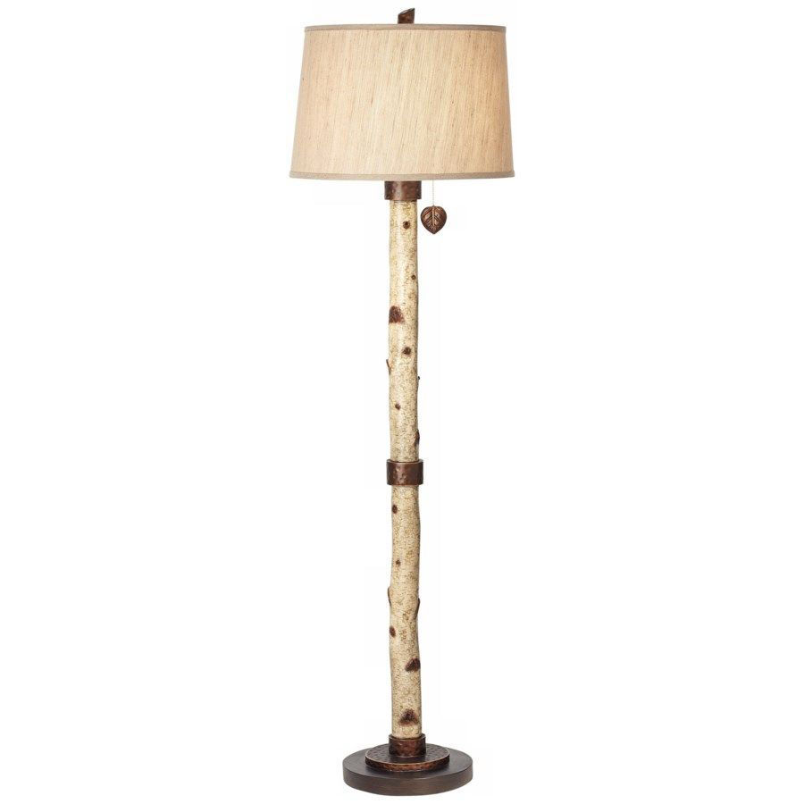 Birch Tree Floor Lamp, Uplight Table Lamp Trees