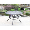 Paseo Outdoor Round Dining Table - Lifestyle