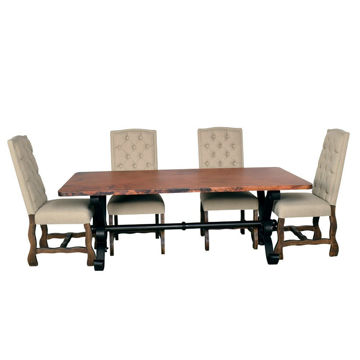 Copper 84” Top Dining Table