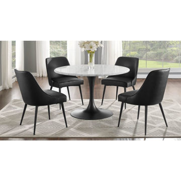 Colfax 5-Piece Dining Set - Black