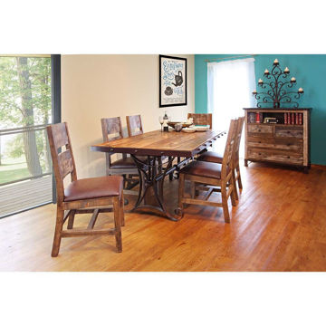 Antique 5-Piece Rectangle Dining Set