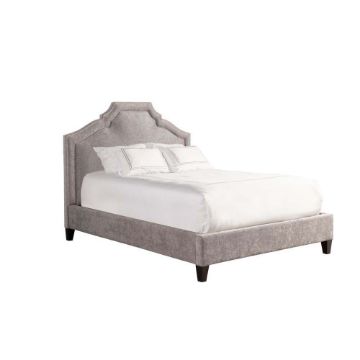 Picture of Casey Upholstered Bed - Gray - Queen