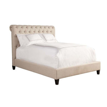Picture of Cameron Upholstered Bed - Natural