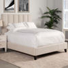 Picture of Avery Upholstered Bed - Natural
