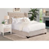 Picture of Chloe Upholstered Bed - Natural