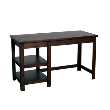 Picture of Cafe 54" Brown Writing Desk