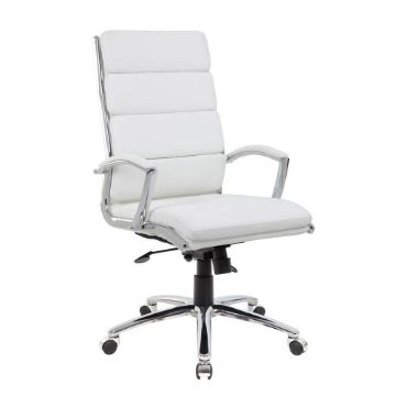 Picture of Marble Desk Chair - White