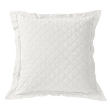 Picture of Diamond Quilted Euro Sham - Vintage White