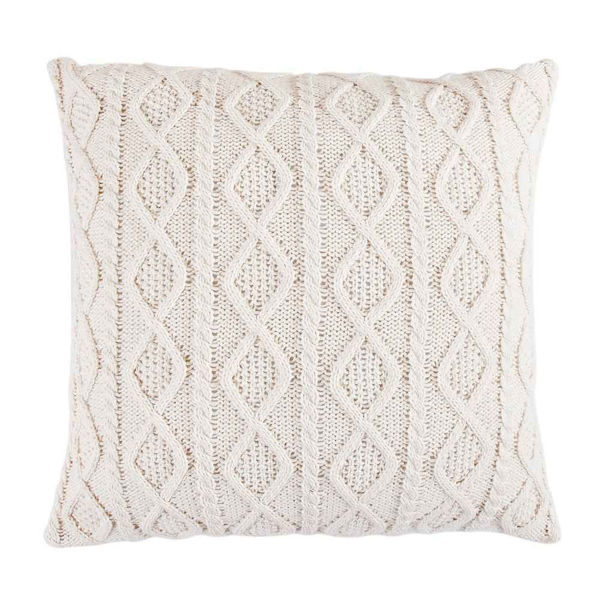 Picture of Cable Knit Euro Sham - Cream