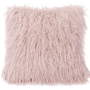 Picture of Mongolian Fur Euro Sham - Blush